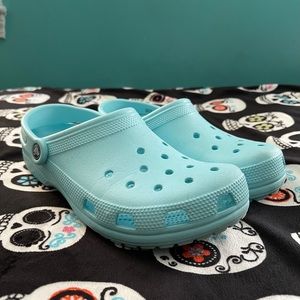 Women’s Light Blue+Melon Crocs
